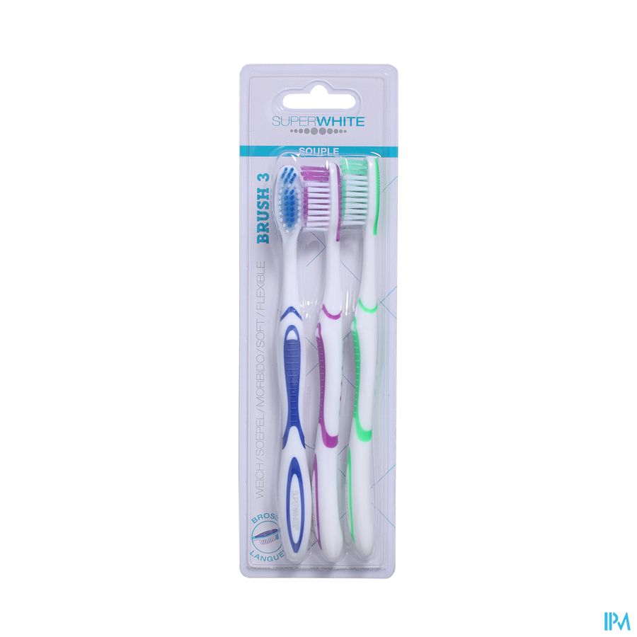 Superwhite Tandenborstel Soepel 3