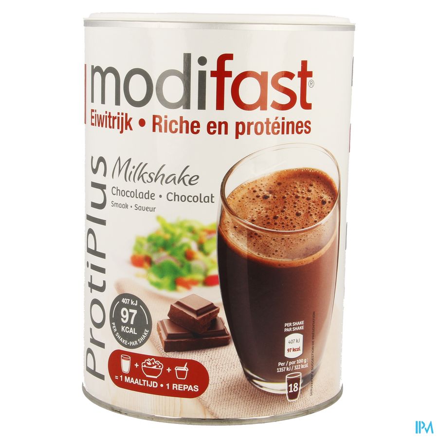 Modifast Protiplus Milkshake Chocolade 540g 3