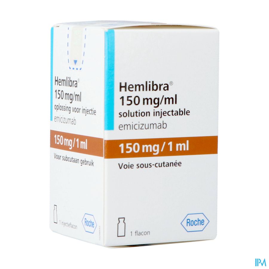 Hemlibra 150mg/1,0ml Sol Inj Fl Inj 1 +cnk 4125928