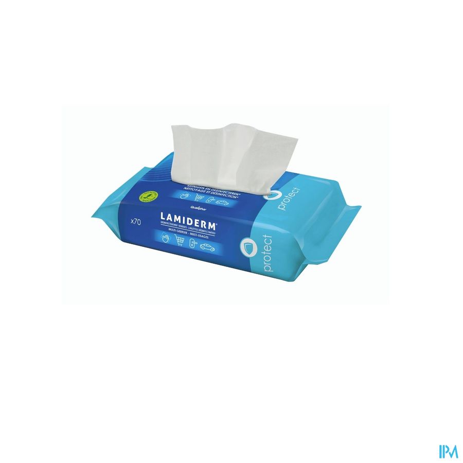 Lamiderm Protect Desinfect. Doekjes Flowpack 70