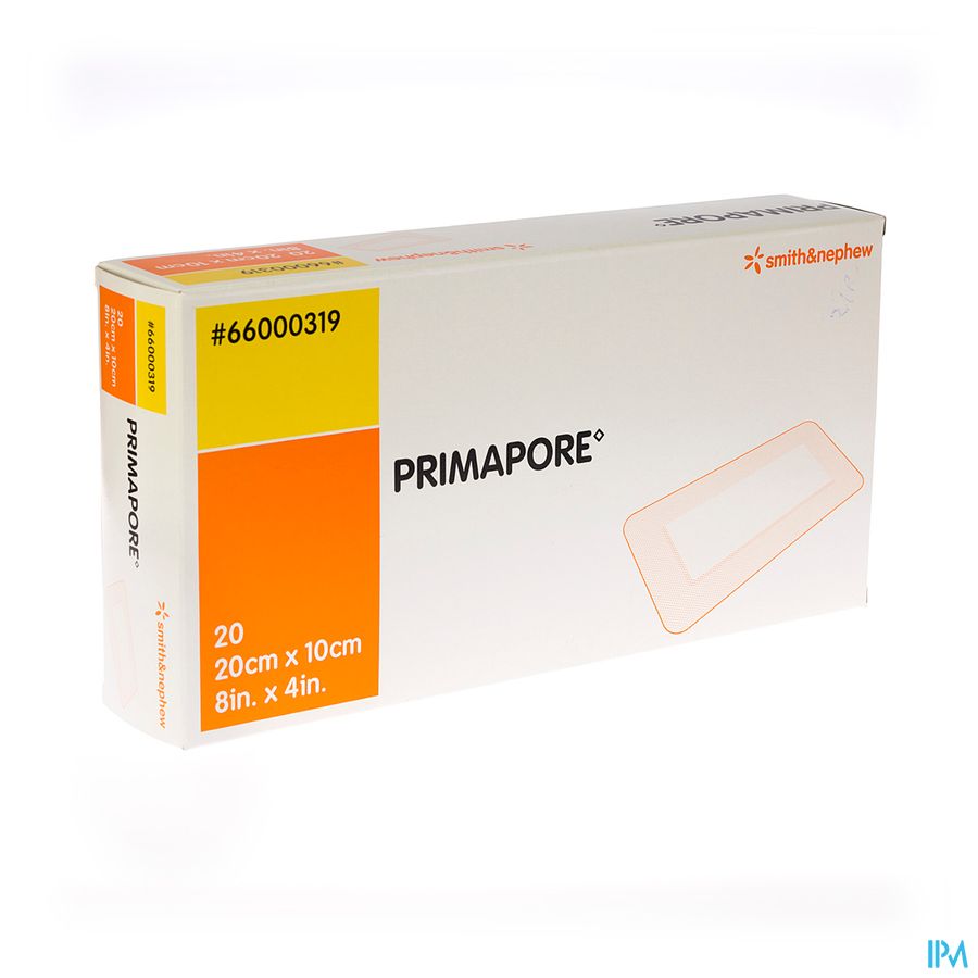 Primapore S&n Pans Post-op 20cmx10cm 20 66000319 1