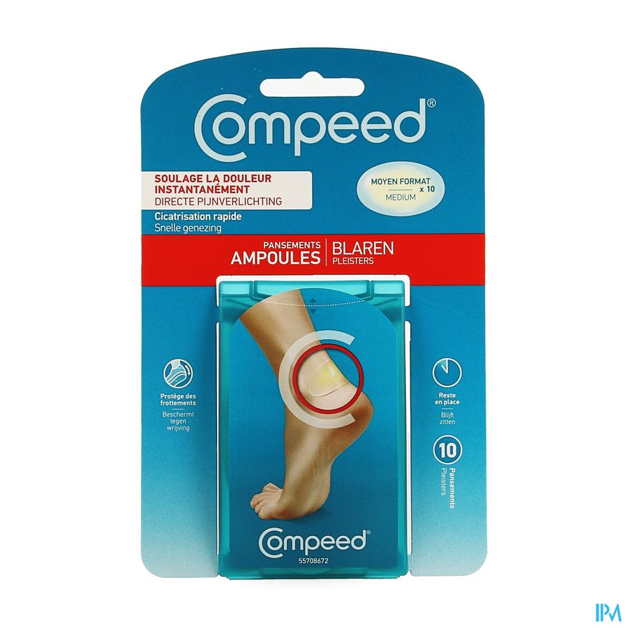 Compeed Pleister Blaren Medium 10