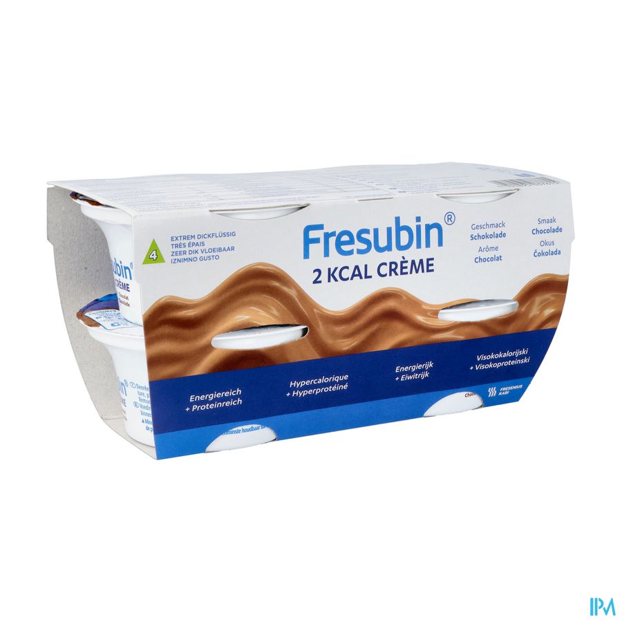 Fresubin 2 Kcal Crème 125g Chocolat/chocolade Fresubin 2 Kcal Crème 125g Chocolat/chocolade