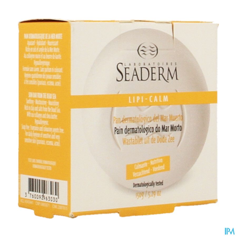 Seaderm Wastablet Zeepvrij Uit De Dode Zee 150g Seaderm Wastablet Zeepvrij Uit De Dode Zee 150g