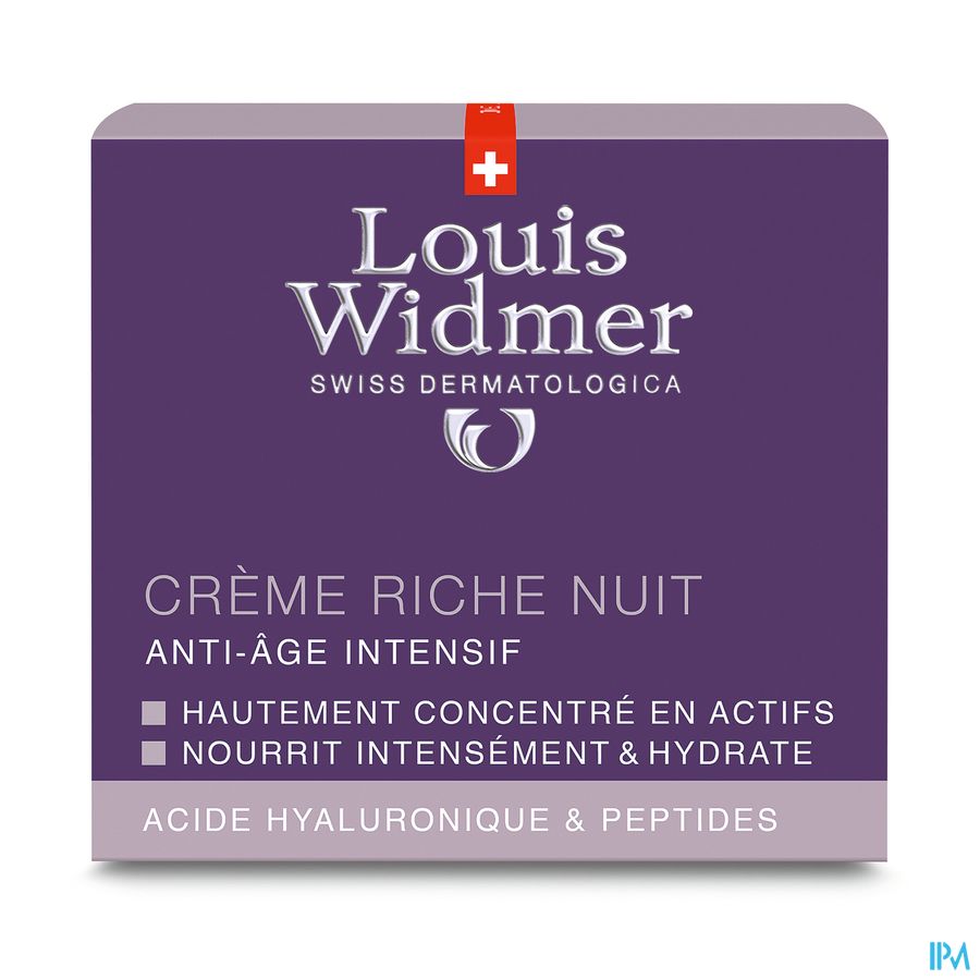 Widmer Aai Creme Riche Nuit Parf Pot 50ml Widmer Aai Creme Riche Nuit Parf Pot 50ml