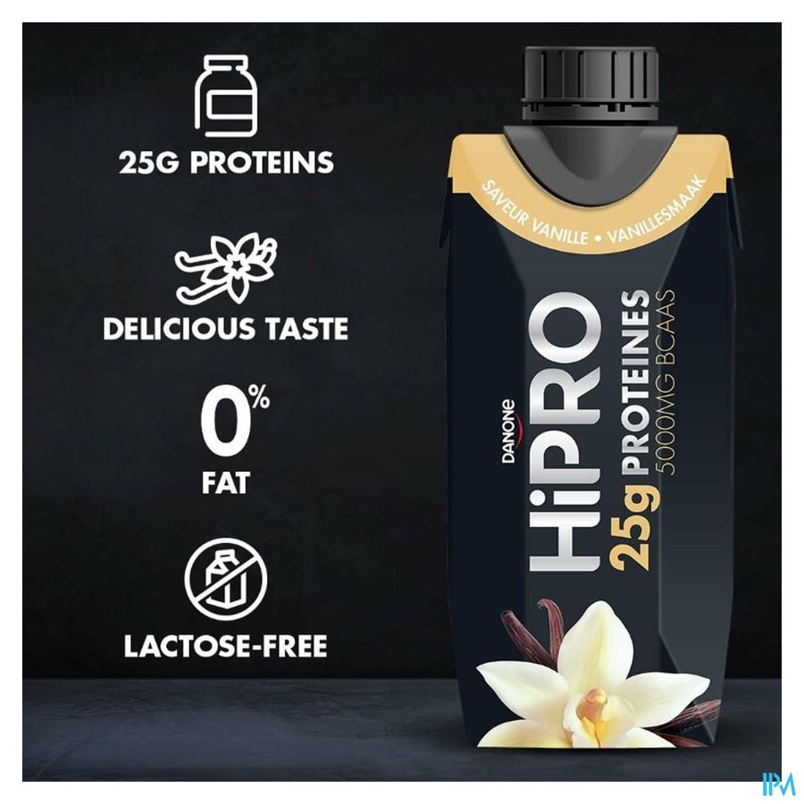 Danone Hipro Drink Uht 0% 330 Vanille 5