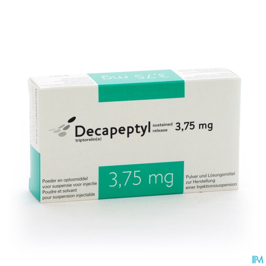 Decapeptyl Sr 3,75mg Fl Lyo Im Sol 1
