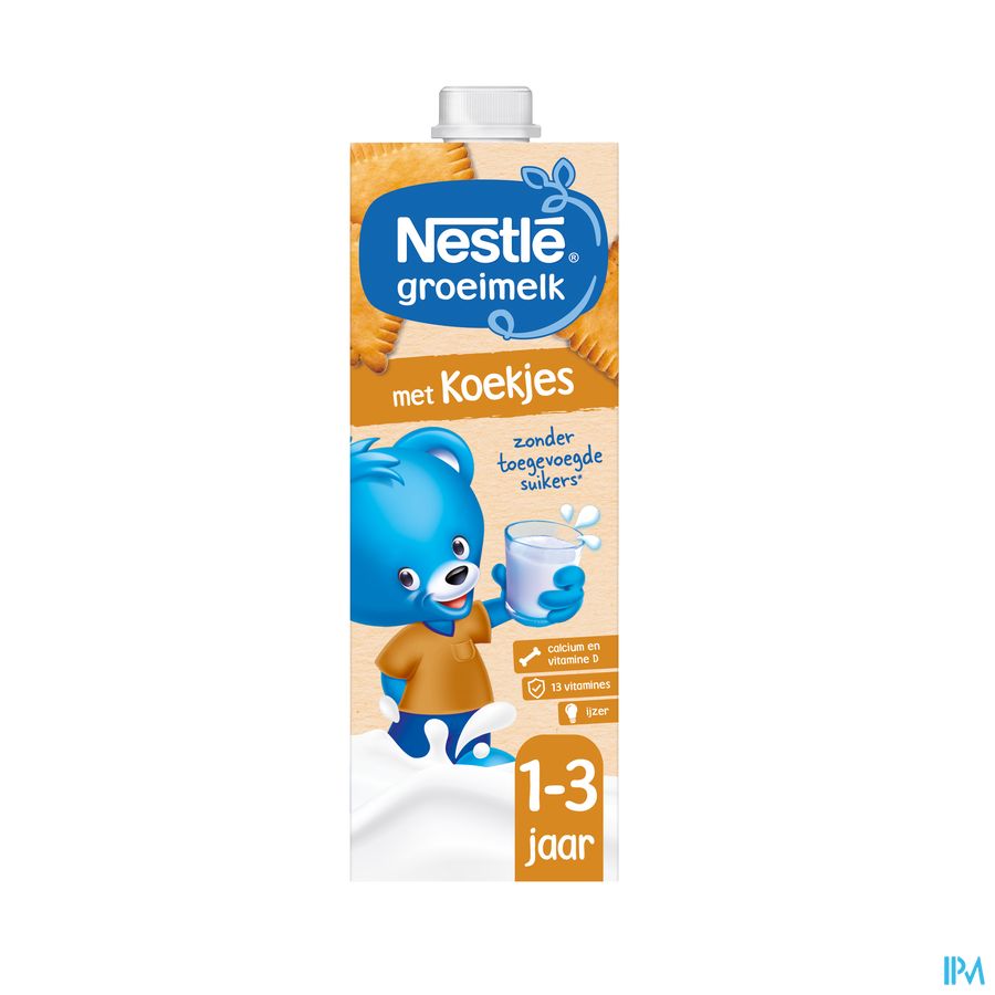 Nestle Groeimelk 1+ Koekjes Tetra 1l 2