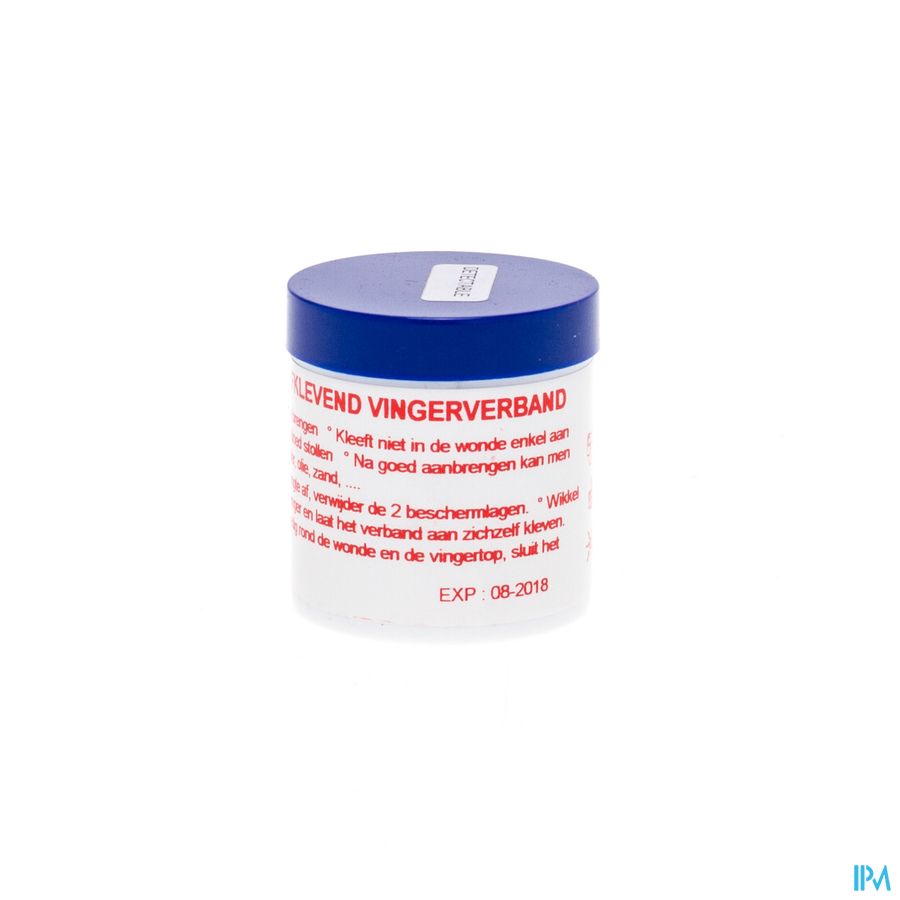 Stelma Verb Adh 4cmx2m Blauw+strip