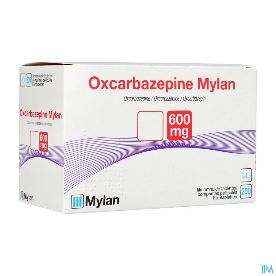 Oxcarbazepine Viatris 600mg Comp Pell 200 Oxcarbazepine Viatris 600mg Comp Pell 200