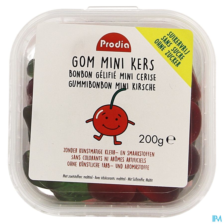 Prodia Gomme Mini Cerise 200g 3813 Revogan Prodia Gomme Mini Cerise 200g 3813 Revogan