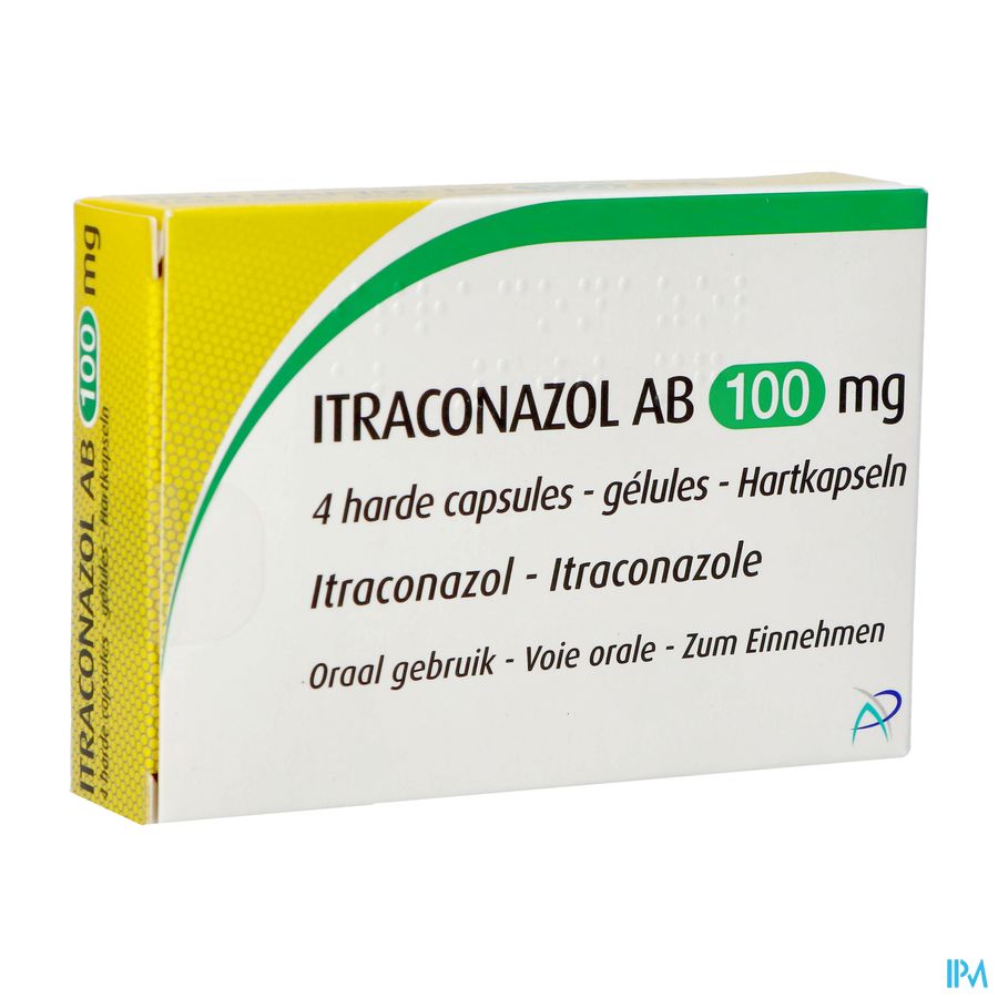 Itraconazol Ab 100mg Harde Caps 4 X 100mg Itraconazol Ab 100mg Harde Caps 4 X 100mg