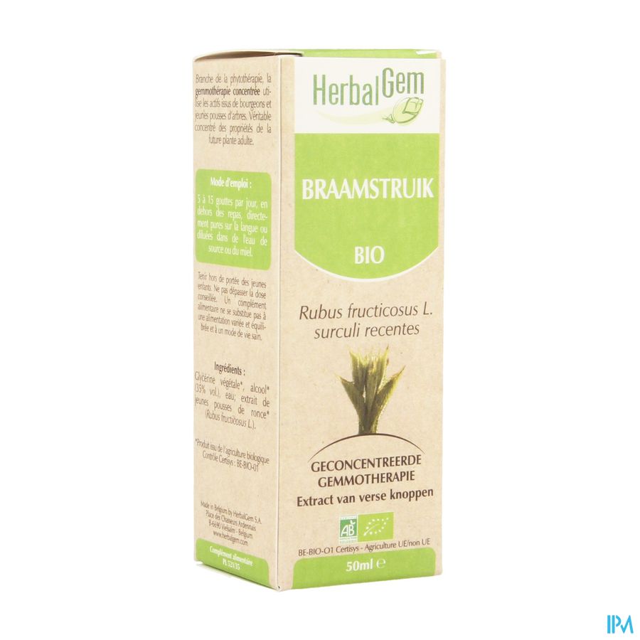 Herbalgem Braamstruik Maceraat 50ml Herbalgem Braamstruik Maceraat 50ml