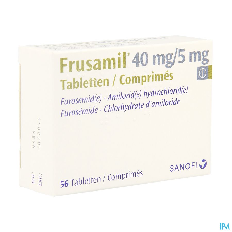 Frusamil Comp 56 X 40mg/5mg Frusamil Comp 56 X 40mg/5mg