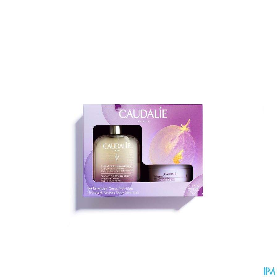 Caudalie Smooth&glow Oil Elixir Kertsset 2 Prod.