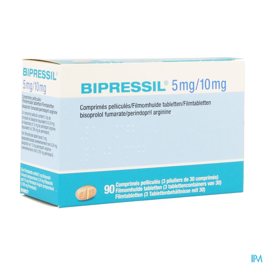 Bipressil 5mg/10mg Filmomh Tabl 90 Bipressil 5mg/10mg Filmomh Tabl 90