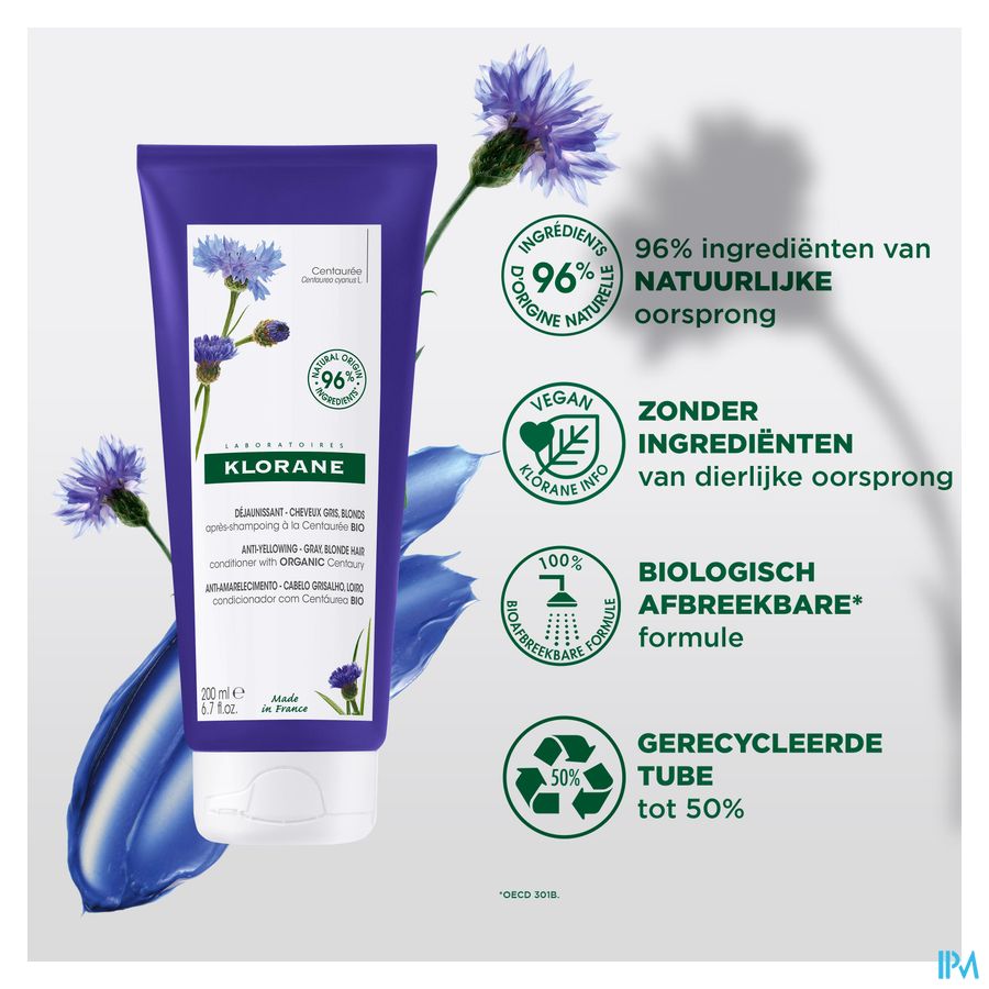 Klorane Capil. Balsem Duizendguldenkruid 200ml 14