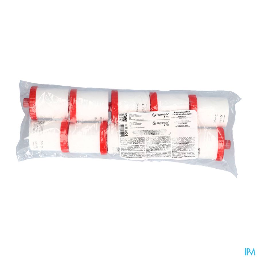 Fagronlab Unguator Pot Blanc Couv.rouge 100mlx10 Fagronlab Unguator Pot Blanc Couv.rouge 100mlx10