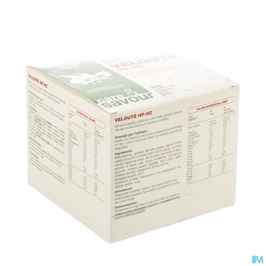 Veloute Hp/hc Groenten Zakje 6x70g Veloute Hp/hc Groenten Zakje 6x70g