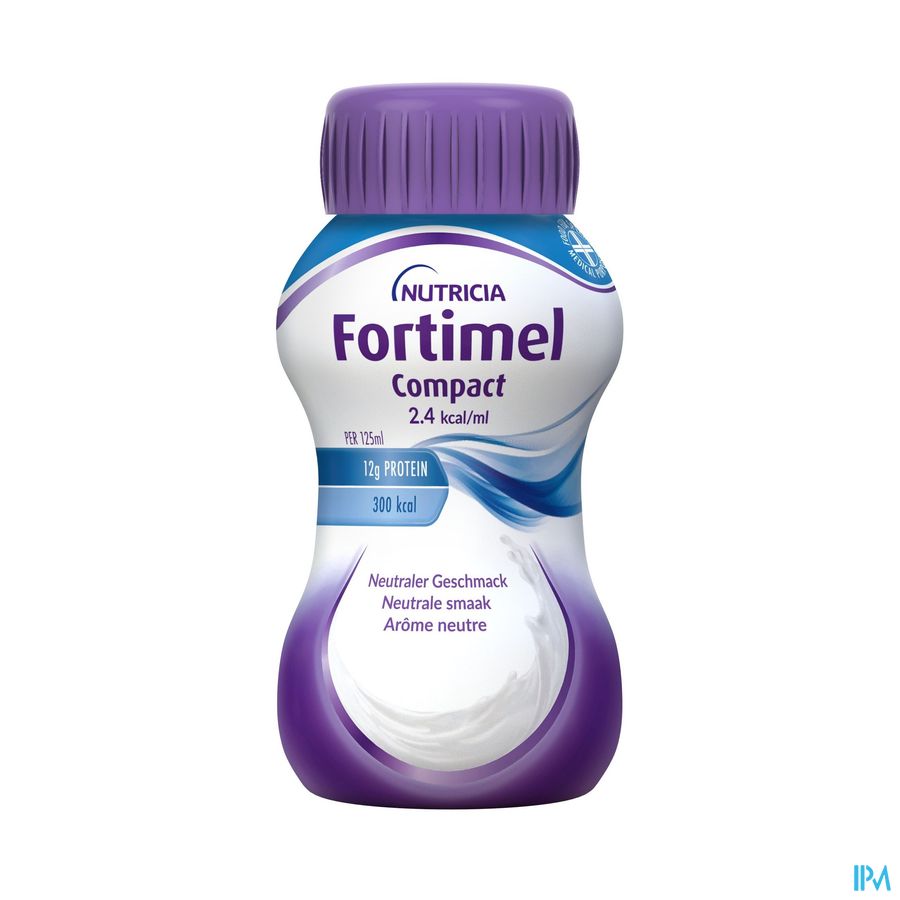Fortimel Compact 2.4kcal Neutraal 4x125ml 5