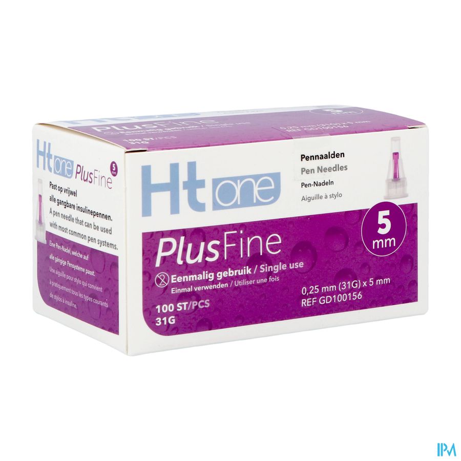 Ht One Pennaald 5 Mm 100 Ht One Pennaald 5 Mm 100