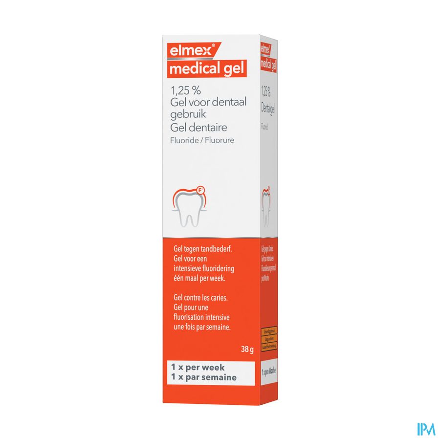 Elmex Medical Dentaal Gel 1,25% Tube 38g Nf