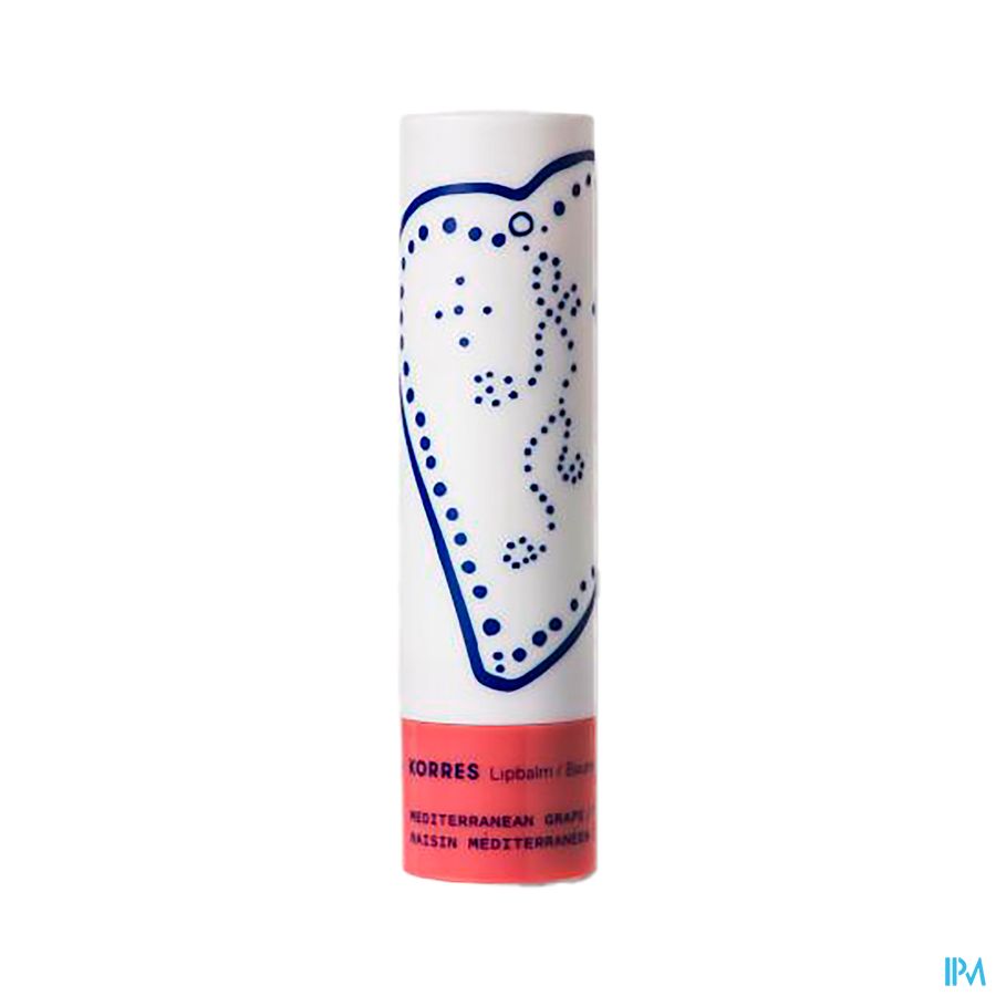 Korres Km Mediter.druiven Lippenbalsem Getint 4,5g