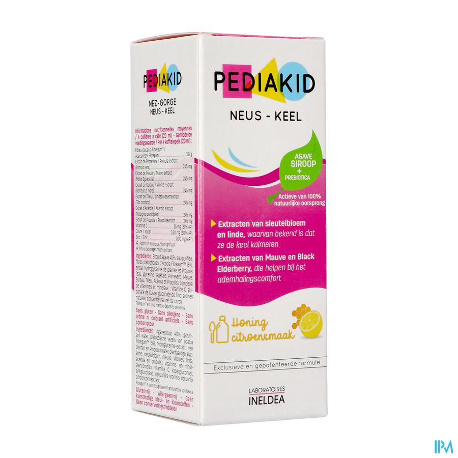Pediakid Nez-gorge Sol Buv Fl 125ml Pediakid Nez-gorge Sol Buv Fl 125ml
