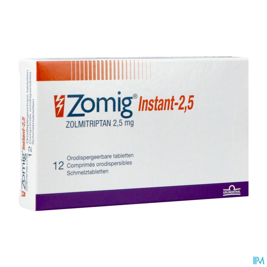 Zomig Instant Pi Pharma 2,5mg Orodisp. Tabl 12 Pip Zomig Instant Pi Pharma 2,5mg Orodisp. Tabl 12 Pip
