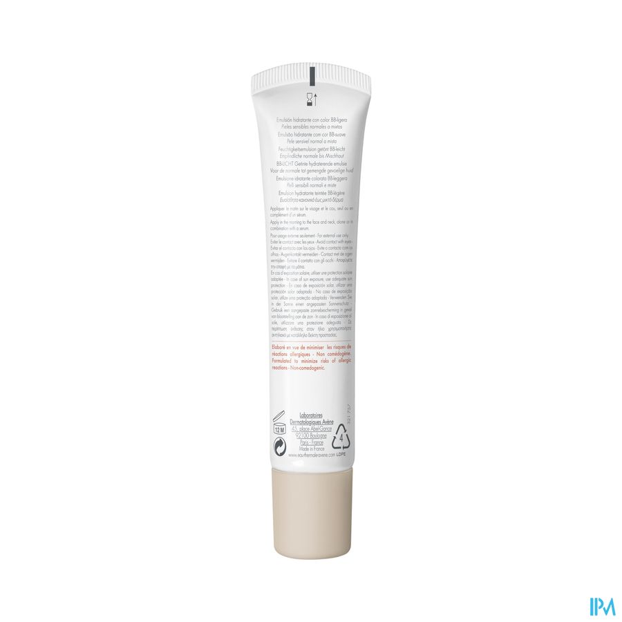 Avene Hydrance Bb Legere Tube 40ml 8