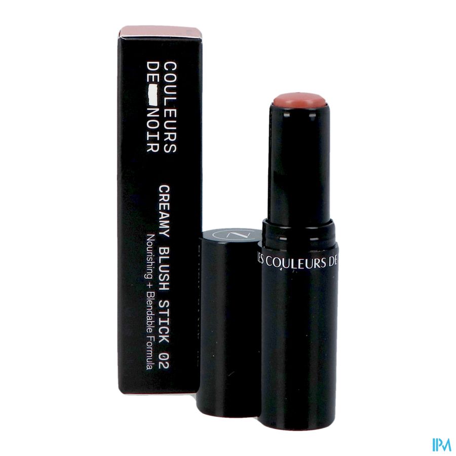 Couleurs De Noir Creamy Blush Stick 02 S. Pink 3