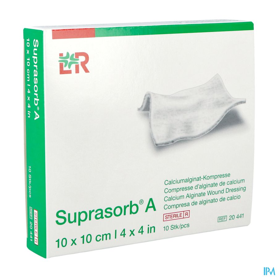 Suprasorb A Kp Steriel 10x10cm 10 20441 148148 Suprasorb A Kp Steriel 10x10cm 10 20441 148148