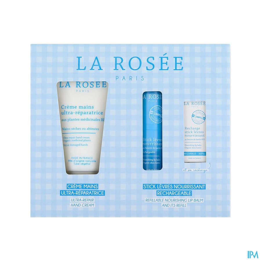 La Rosee Toerismedoos Lippenstift 3 Prod.