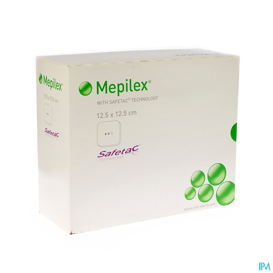 Mepilex Schuimverb Sil Abs Ster 12,5x12,5cm 16 Mepilex Schuimverb Sil Abs Ster 12,5x12,5cm 16
