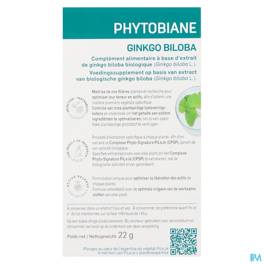 Phytobiane Ginkgo Tabl 30 5