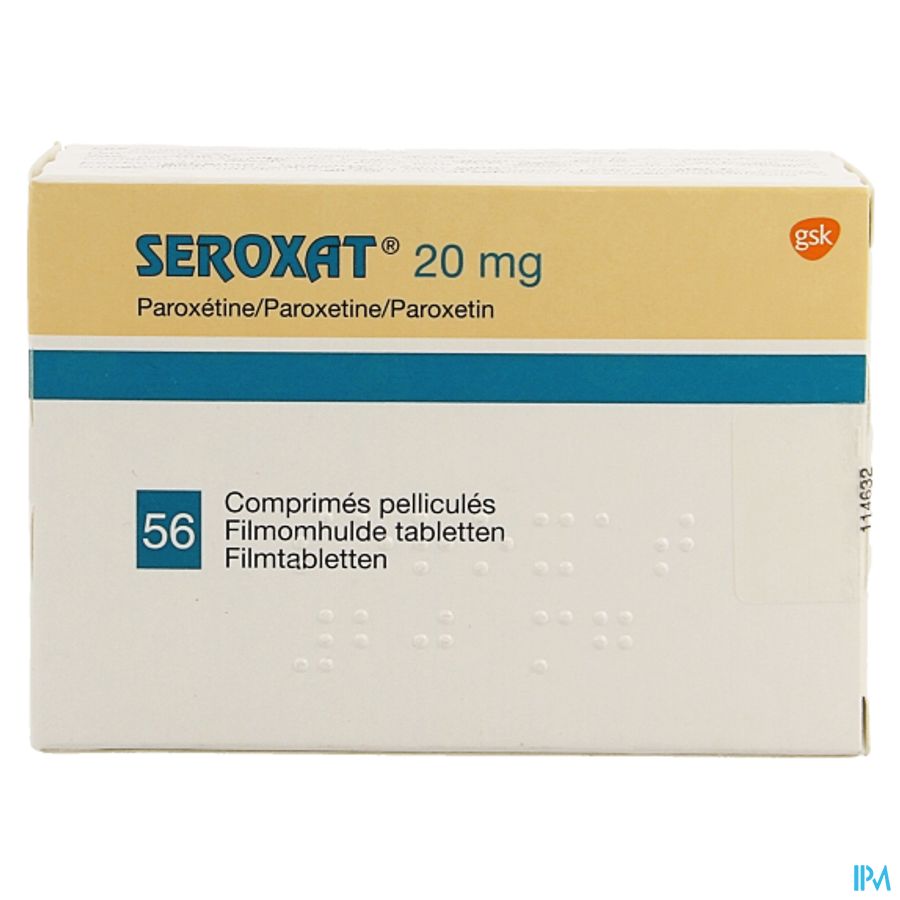 Seroxat Comp 56 X 20mg 2
