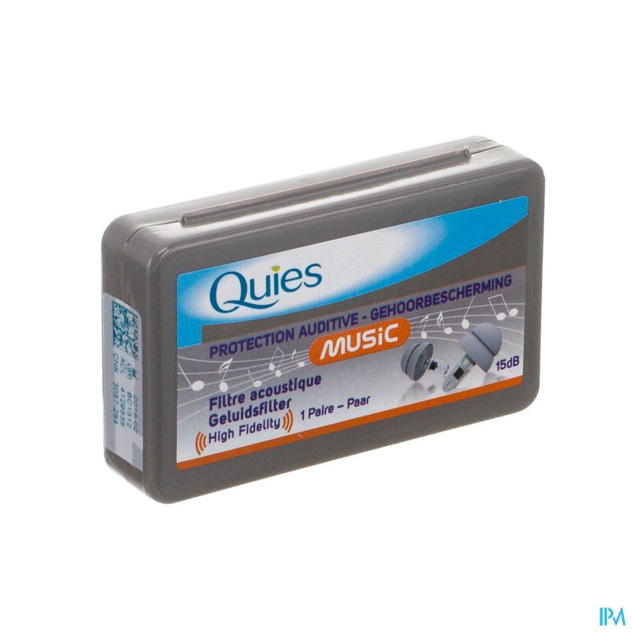 Quies Oordoppen Music 1 Paar