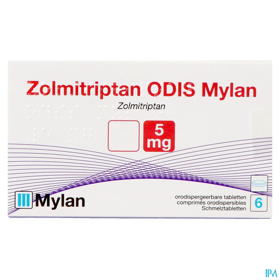 Zolmitriptan Odis Viatris 5mg Orodisp.tabl 6 2