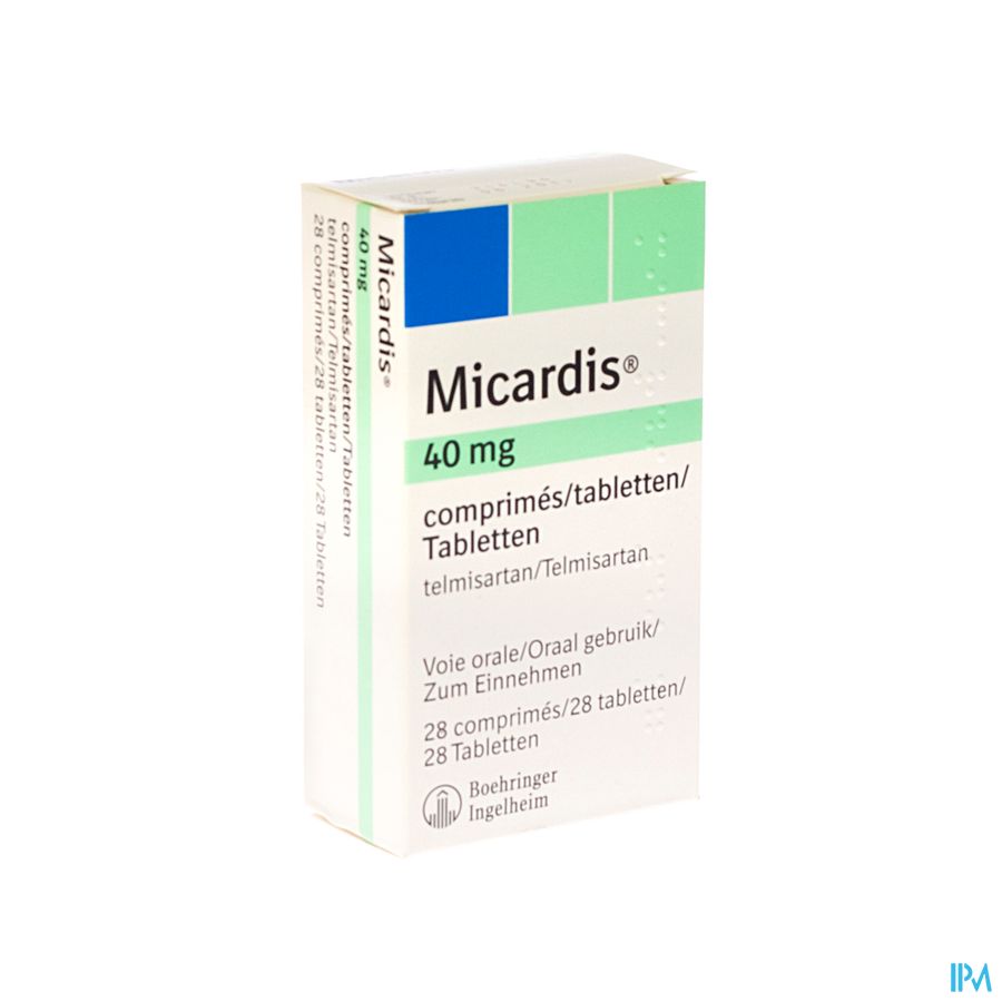 Micardis Comp 28 X 40mg Micardis Comp 28 X 40mg