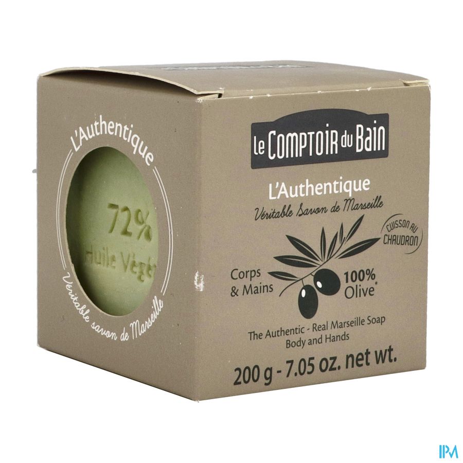 Lcb Zeep Marseille Olijf Blok 200g Lcb Zeep Marseille Olijf Blok 200g