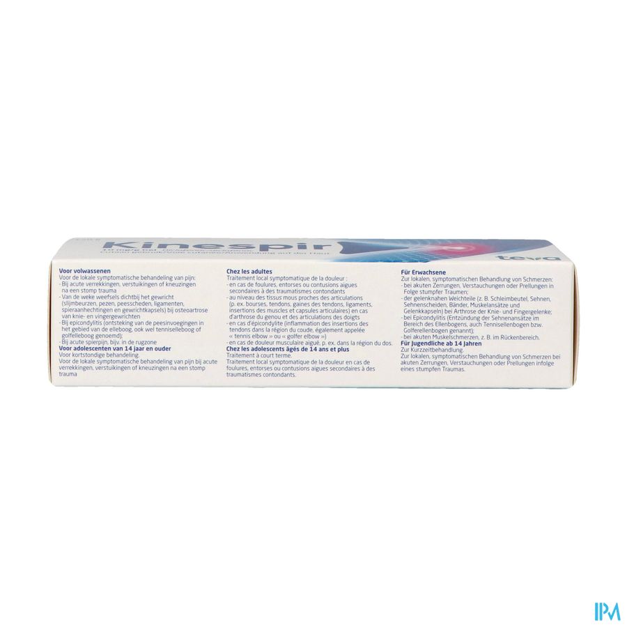 Kinespir 10mg/g Gel 120g 1