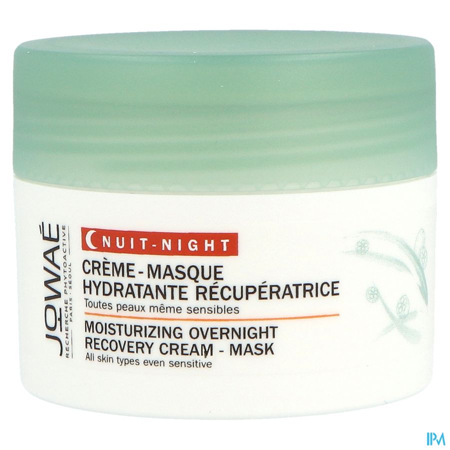 Jowae Creme Masque Hydratant Recup. Nuit Pot 40ml 2