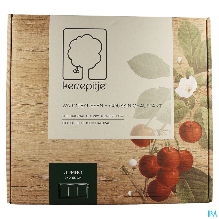 Kersepitje Coussin Chauffant Jumbo 26x55cm 1