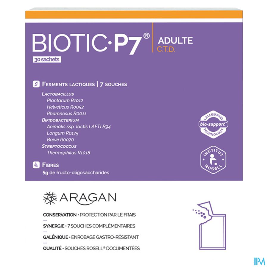 Aragan Biotic P7 Entero 30j Caps 10 1
