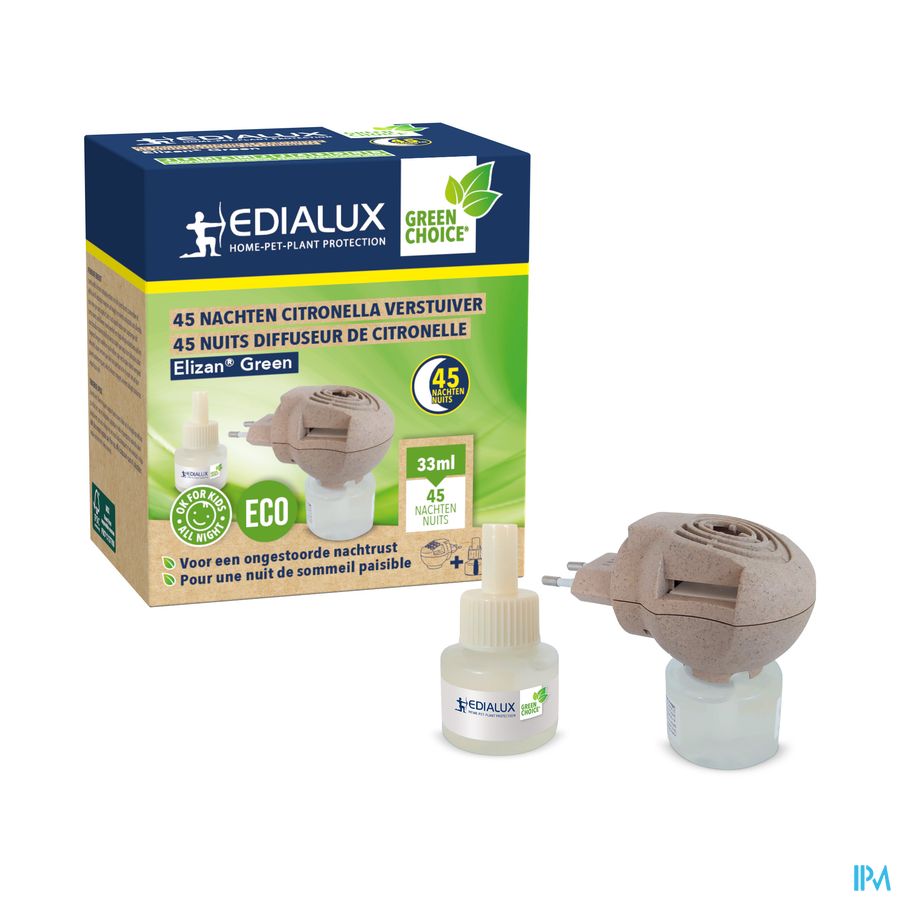 ELIZAN GREEN 45 NACHTEN CITRONELLA VERST ELIZAN GREEN 45 NACHTEN CITRONELLA VERST