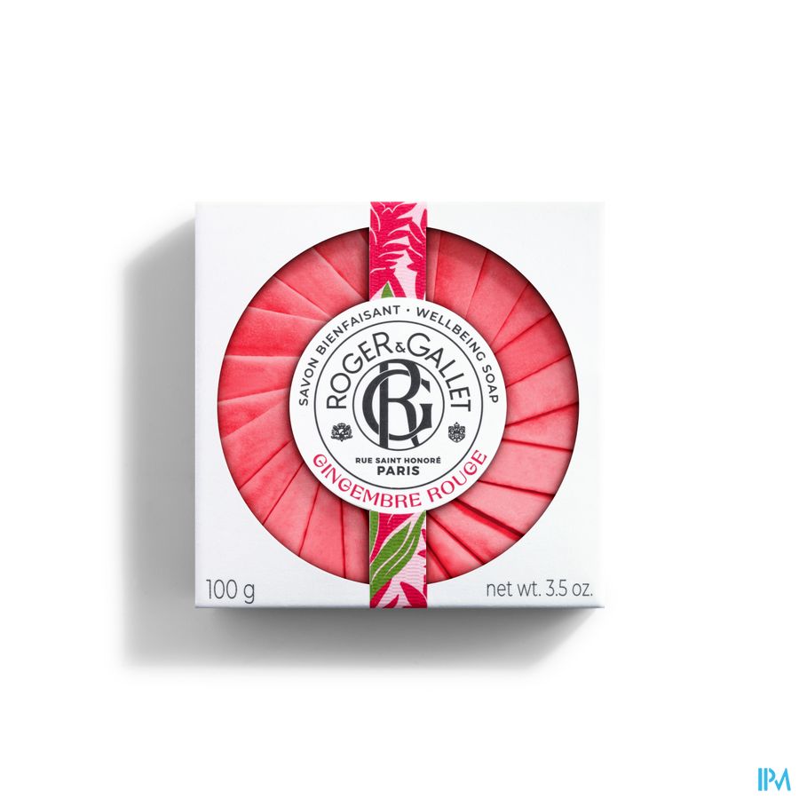 Roger&gallet Gingembre Rouge Zeep 100g Roger&gallet Gingembre Rouge Zeep 100g