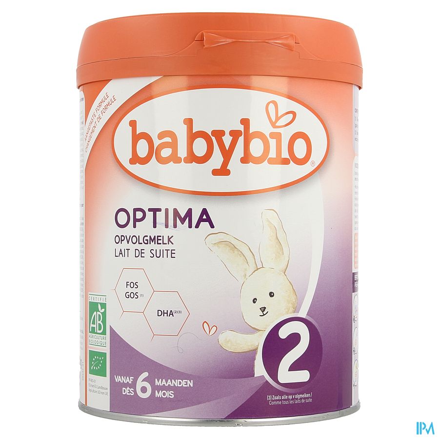 Babybio Optima 2 Opvolgmelk 800g 3