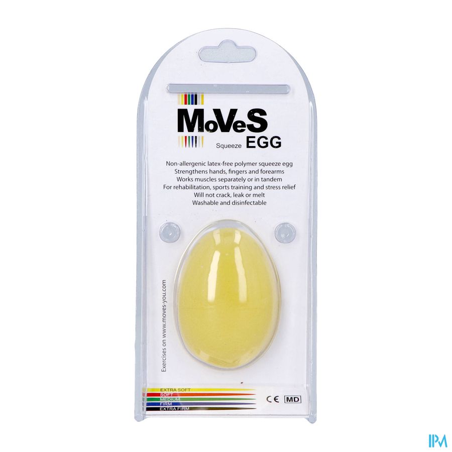 Eggsercizer Extra Soft Geel