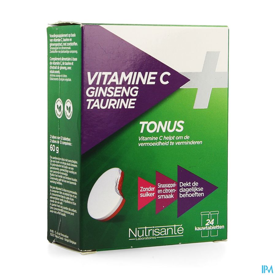 Vitamine C Ginseng Taurine Comp 2x12 Vitamine C Ginseng Taurine Comp 2x12