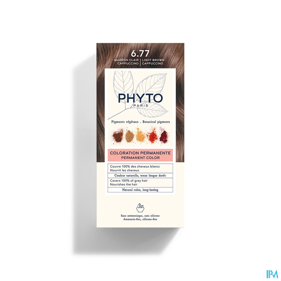 Phytocolor 6.77 Marron Clair Cappuccino Phytocolor 6.77 Marron Clair Cappuccino